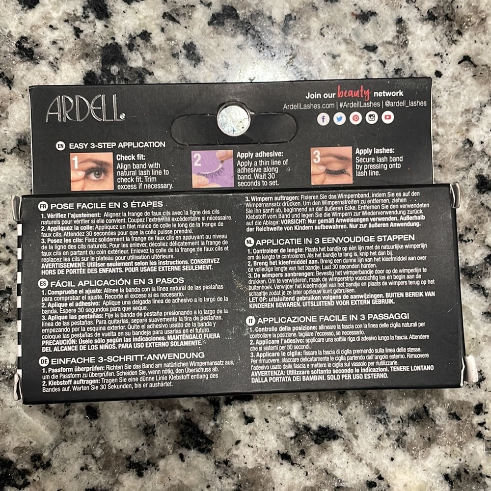 Ardell Fauxmink Lashes style 812 - Picture 2 of 4